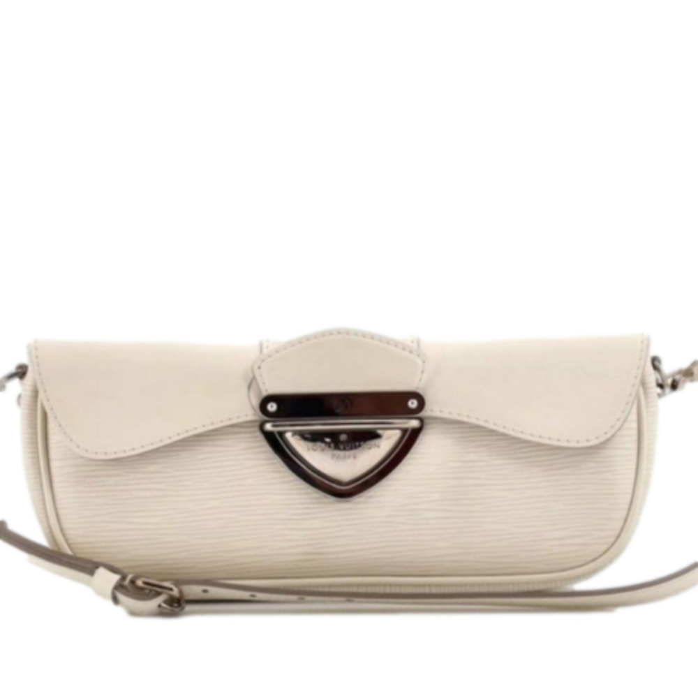 Authentic Louis Vuitton Epi Pochette Montaigne.